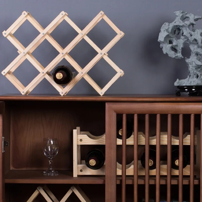 Stackable Wine Storage Shelves - Home Bar And Cabinet avaliação e preço