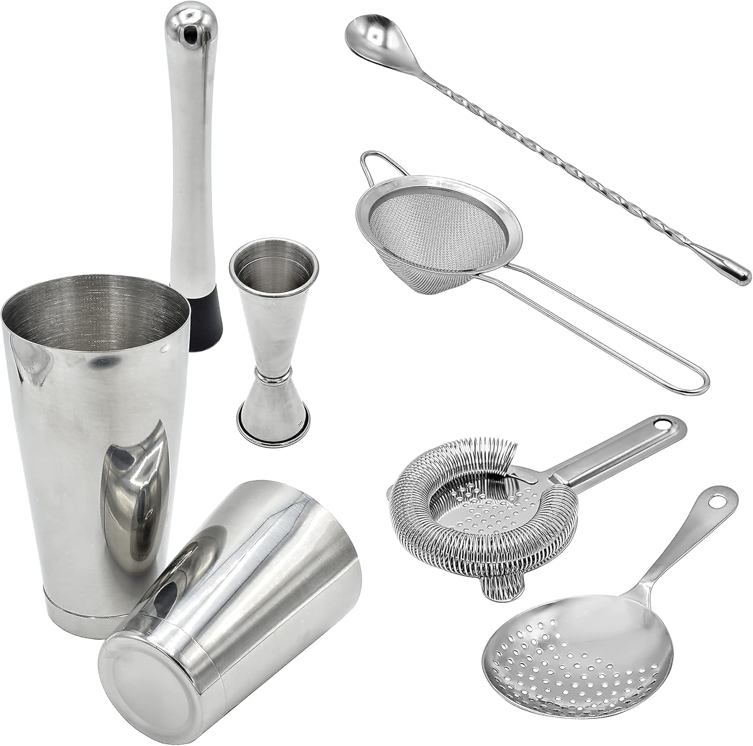 Cocktail Strainer and Shaker S - Boston Shaker Set avaliação e preço