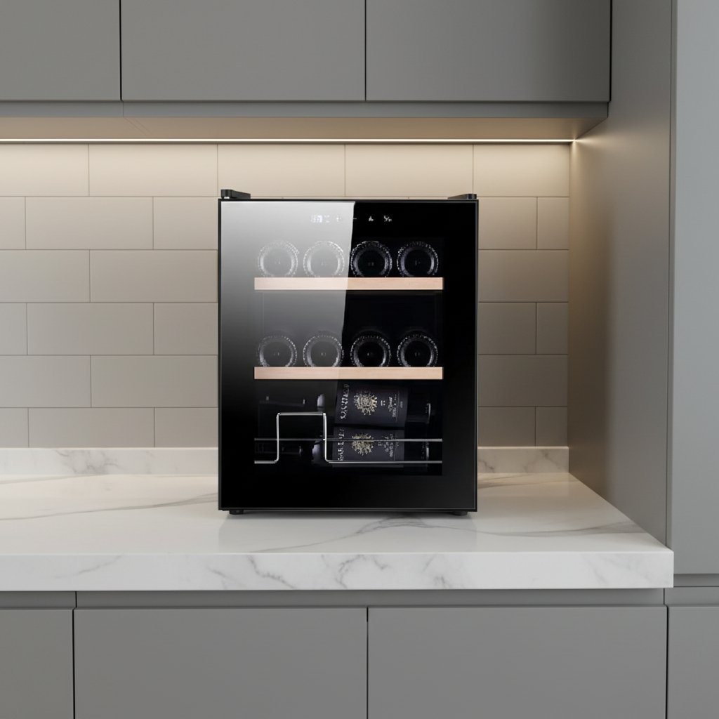 Mini bar Cooler Fridge Red Win - Home Bar And Cabinet avaliação e preço