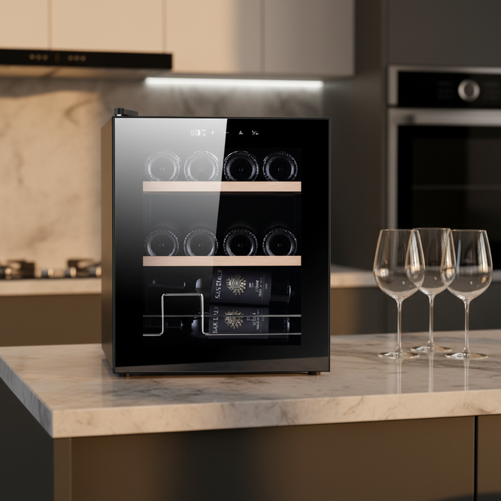 Mini bar Cooler Fridge Red Win - Home Bar And Cabinet avaliação e preço