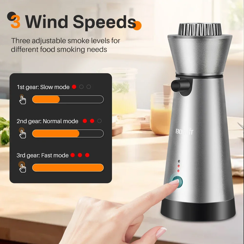 BORUiT Smoke Infuser Food Drin - Smoking Gun Kit avaliação e preço