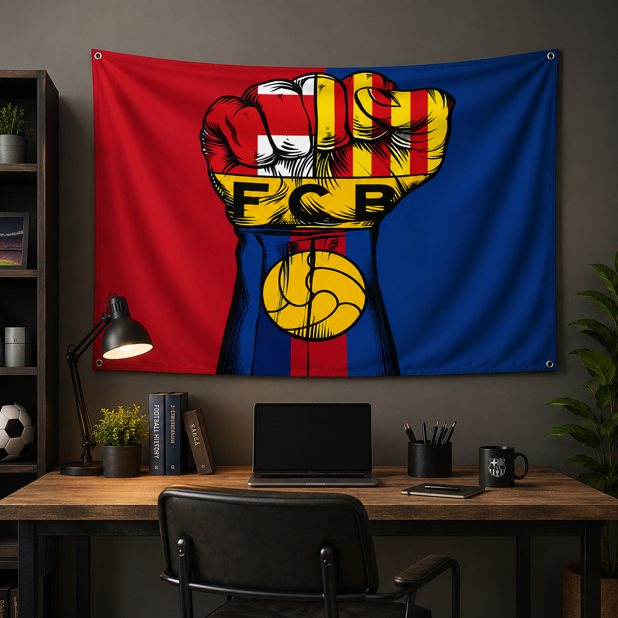 Barcelona Theme Backdrop Tapes - Home Barcelona avaliação e preço