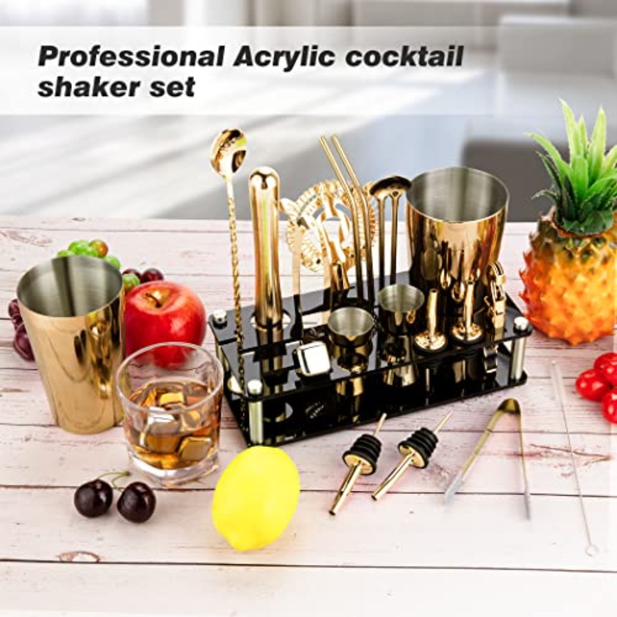 Cocktail Shaker Set 23-Piece B - Boston Shaker Set avaliação e preço