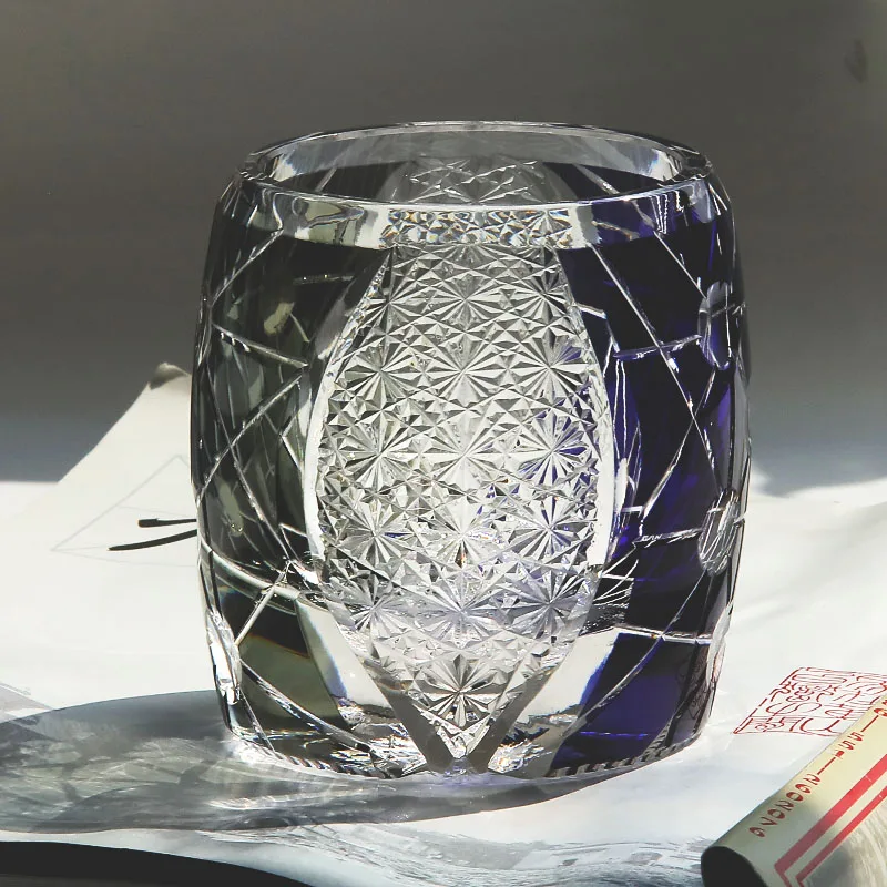 9.5 oz Heavy Edo Kiriko Tyle W - Old Fashioned Glass avaliação e preço