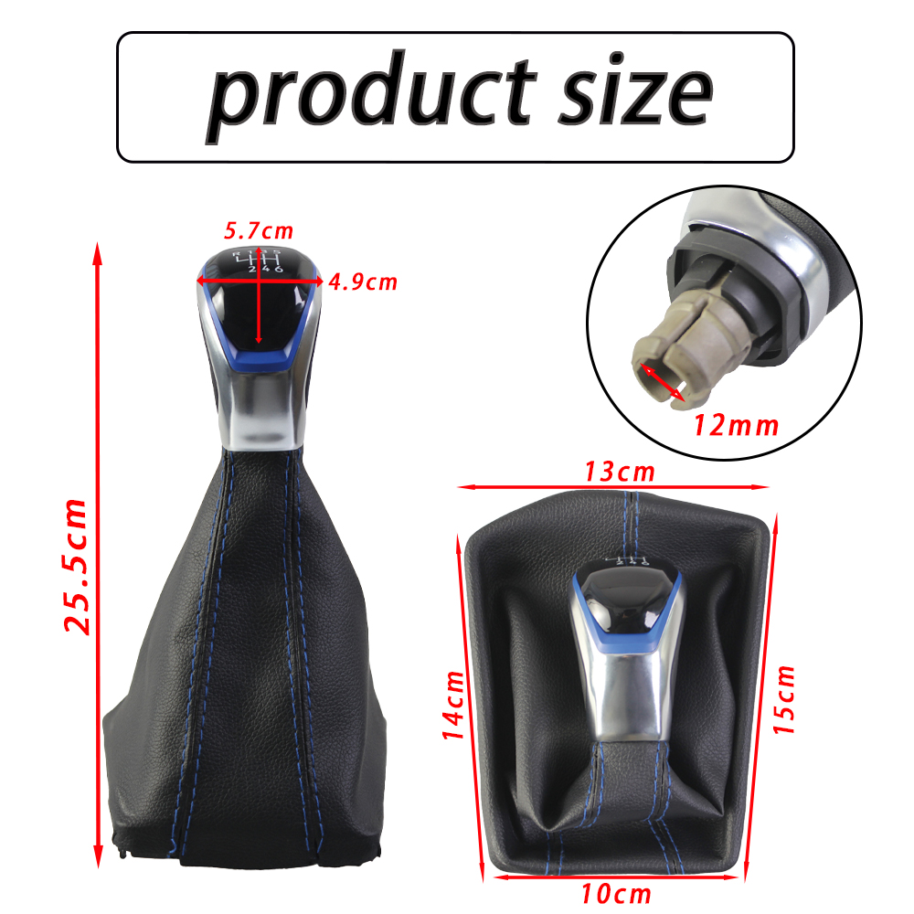 5/6 Speed Gear Lever Shift Kno - Speed Pourer Cap avaliação e preço