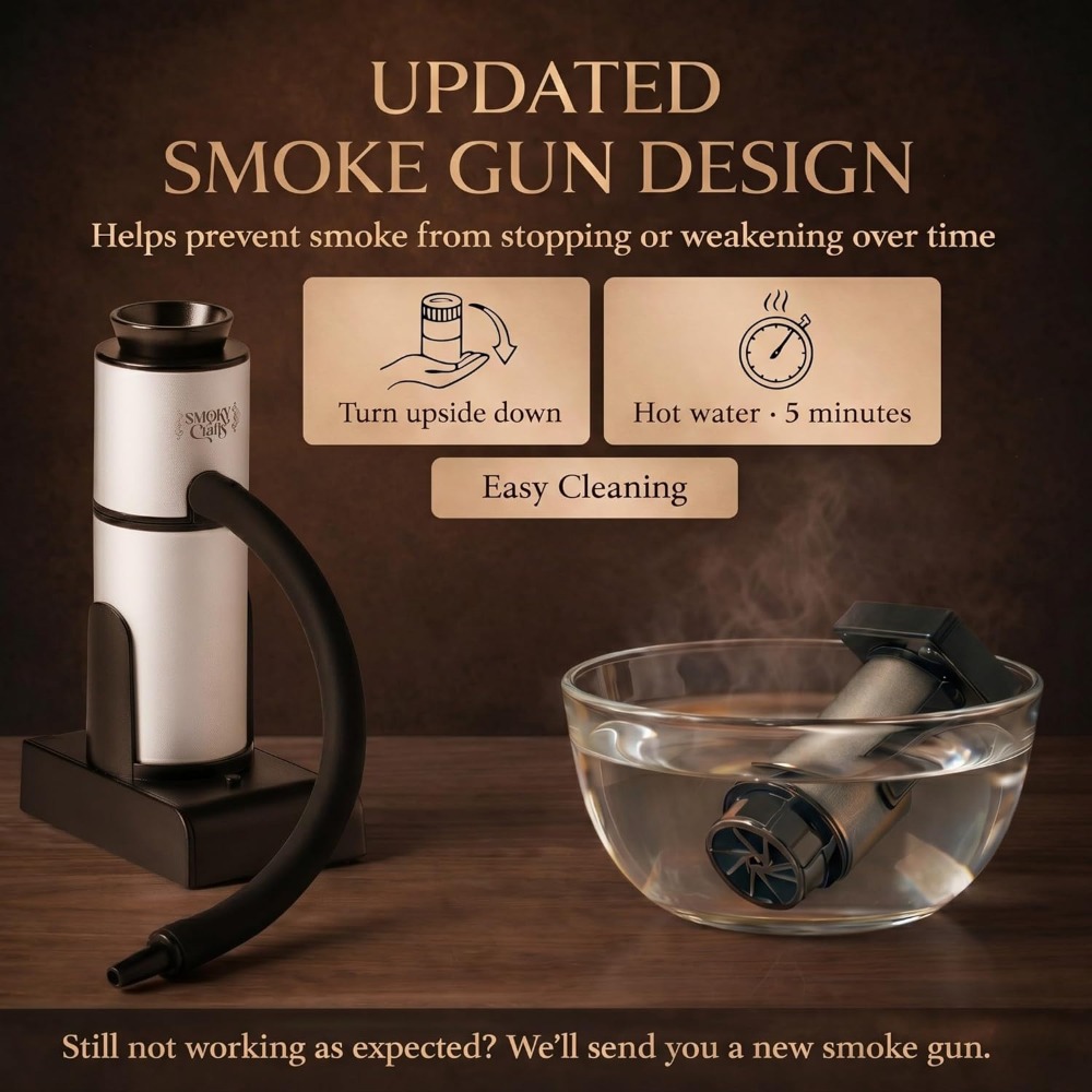 Whiskey Smoker Kit with Smoke  - Smoking Gun Kit avaliação e preço