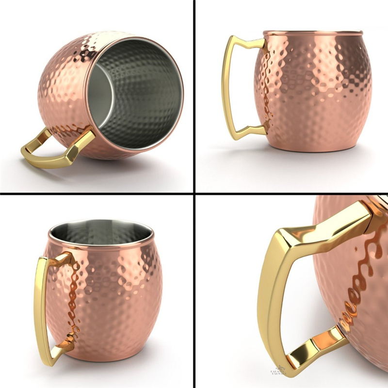 1pcs 550ml Moscow Mule Copper  - Mule Copper Mug avaliação e preço
