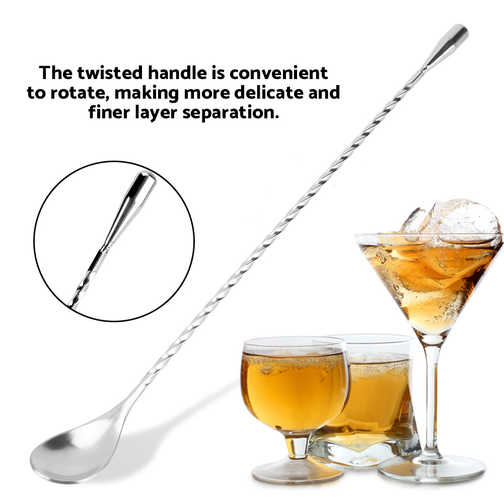 Bar Mixing Spoon Bar Spoon Sta - Bar Spoon Twisted avaliação e preço