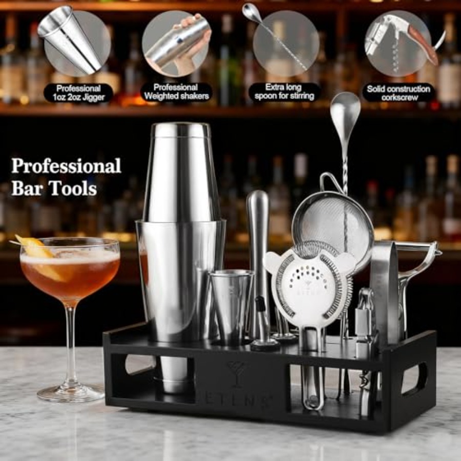 Cocktail Shaker Set Drink Mixe - Boston Shaker Set avaliação e preço
