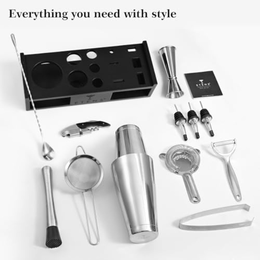 Cocktail Shaker Set Drink Mixe - Boston Shaker Set avaliação e preço