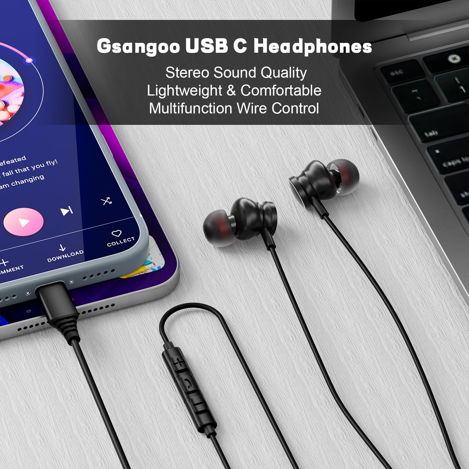 Type C Wired Headphones 3.5mm  - Home Bar Iphone avaliação e preço
