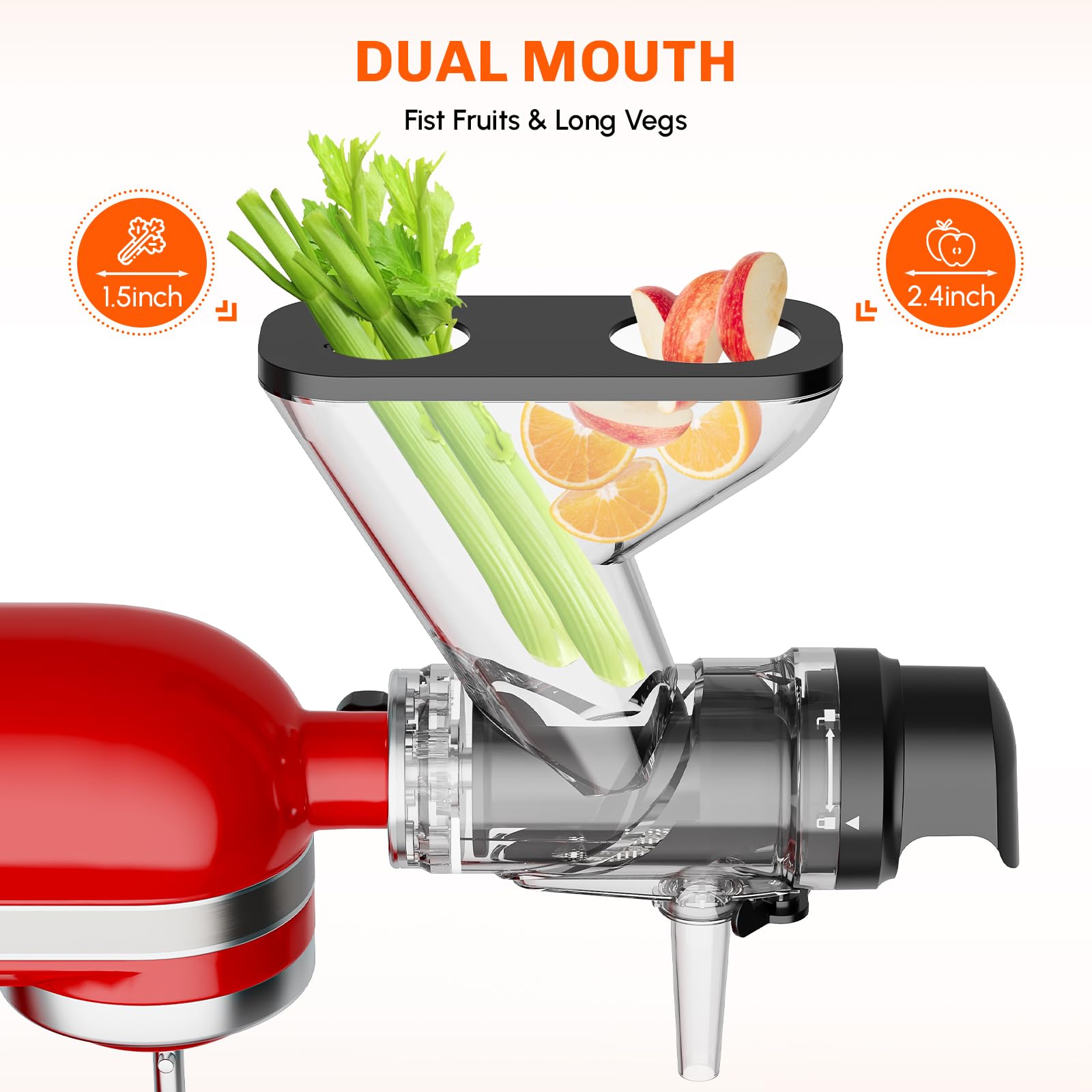 Masticating Juicer Attachment  - Citrus Juicer Bar avaliação e preço