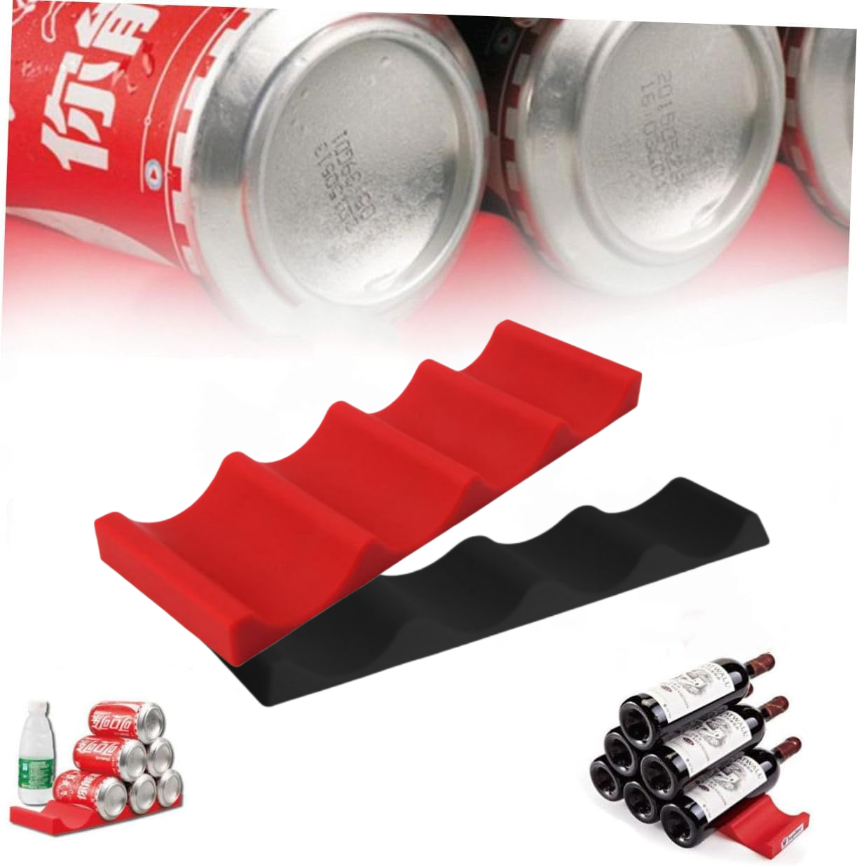 Bottle Stacker Rack Silicone F - Home Bar Stand avaliação e preço