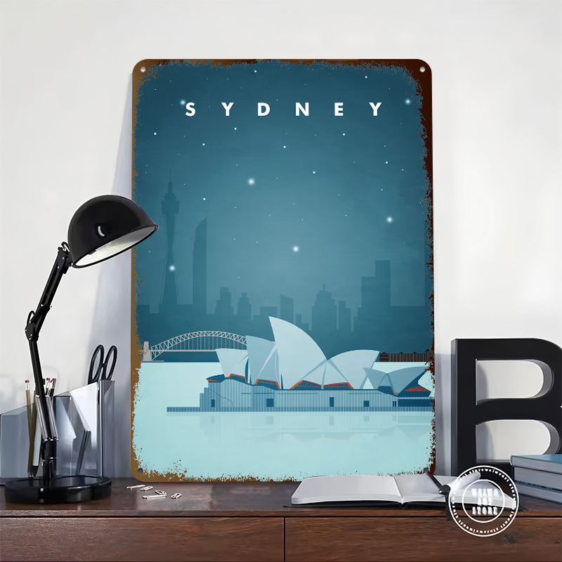 Sydney Travel Poster Customize - Home Bar Sydney avaliação e preço