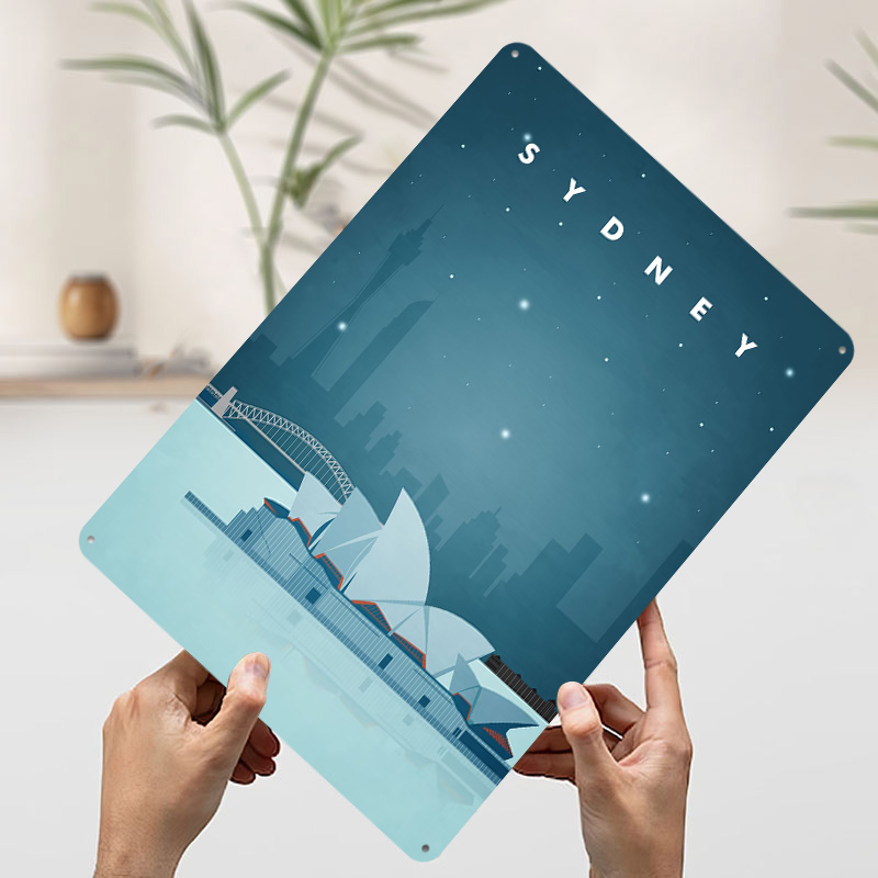 Sydney Travel Poster Customize - Home Bar Sydney avaliação e preço