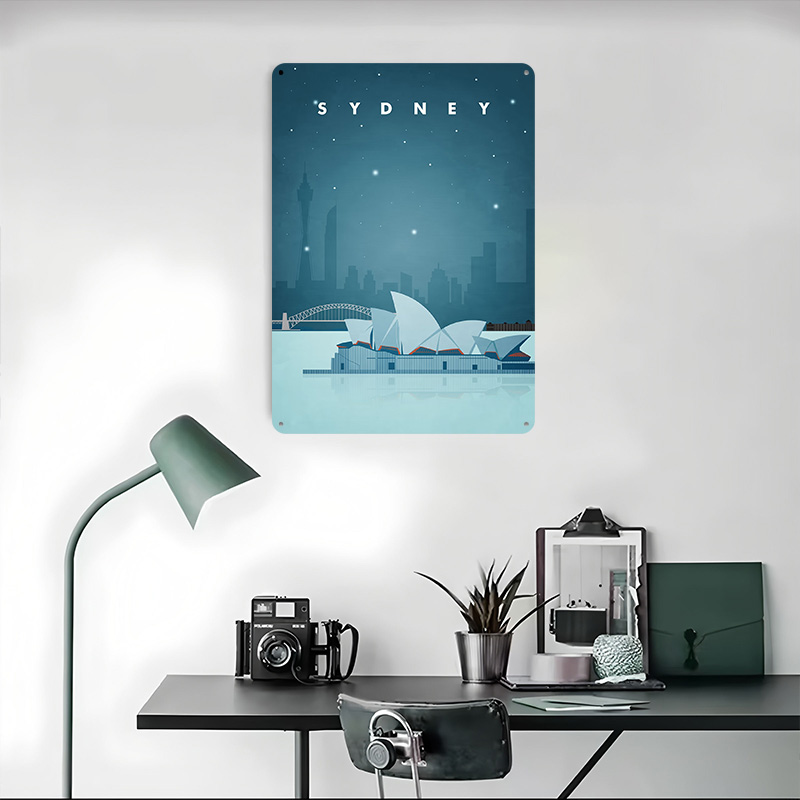 Sydney Travel Poster Customize - Home Bar Sydney avaliação e preço