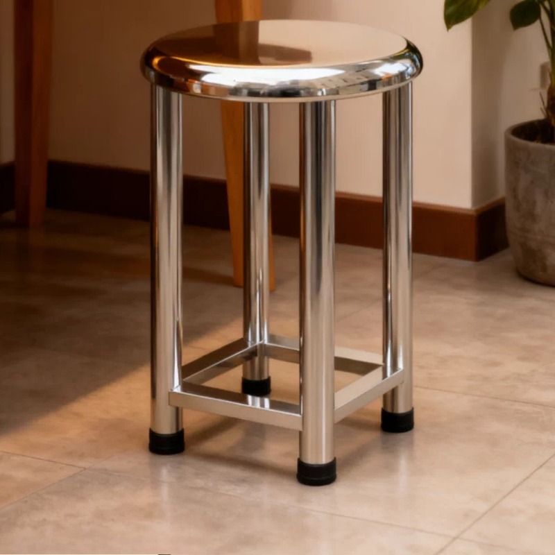 304 Stainless Steel Round Stoo - Home Bar Stools avaliação e preço