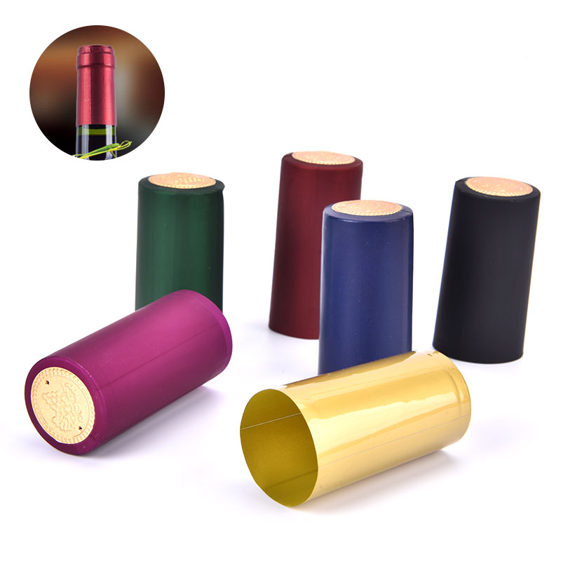 100pcs Heat Shrink Film Sealin - Speed Pourer Cap avaliação e preço