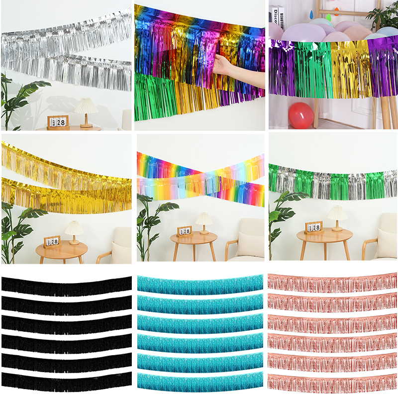 30x300CM Foil Fringe Garland S - Home Bargains avaliação e preço