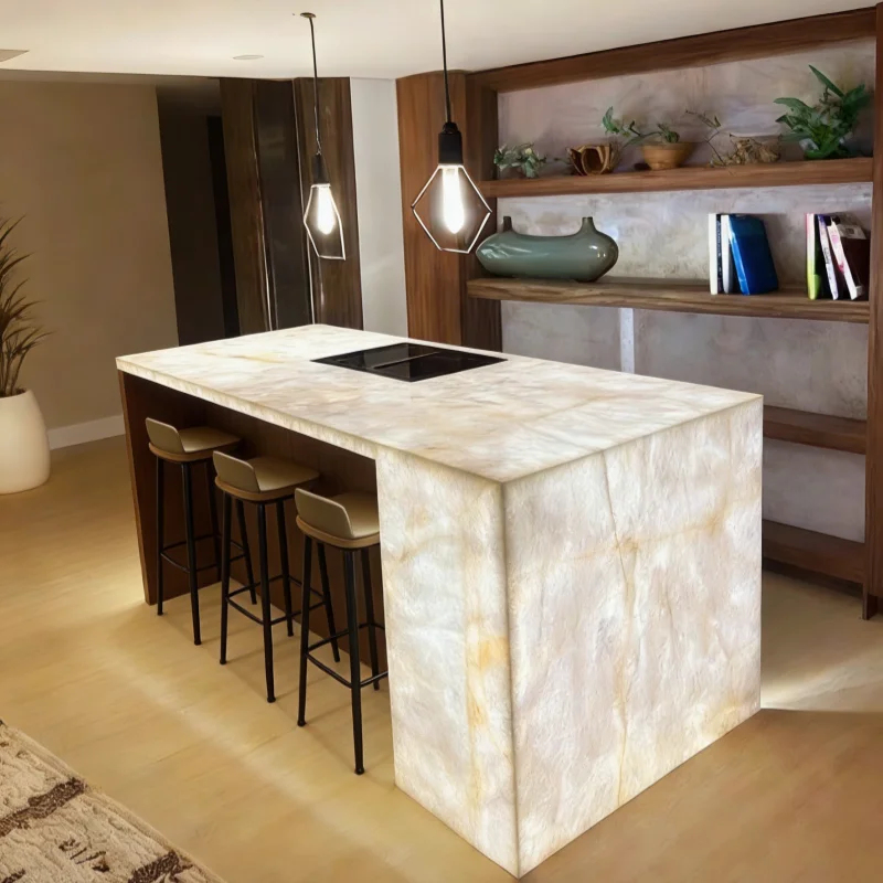 custom.Luxury Customized Solid - Home Bar And Counter avaliação e preço
