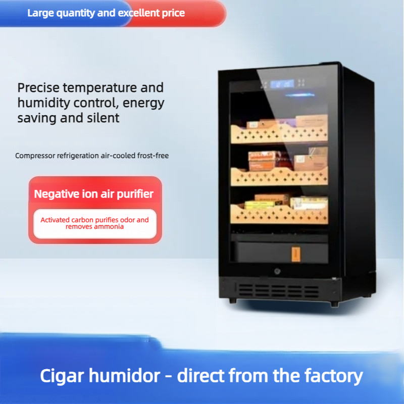 150-300 Cigar Humidor Cabinet  - Home Bar And Cabinet avaliação e preço