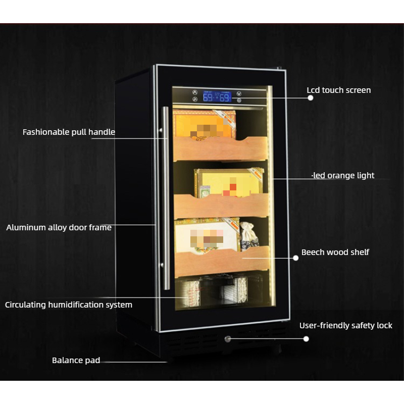 150-300 Cigar Humidor Cabinet  - Home Bar And Cabinet avaliação e preço