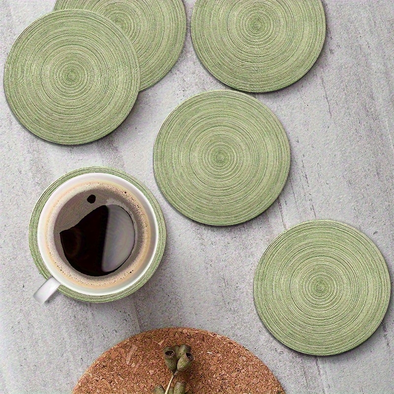 6pcs 4in Round Retro Green Gro - Old Fashioned Glass avaliação e preço
