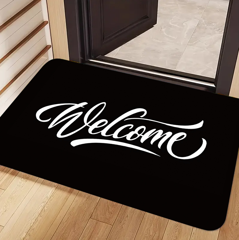 Welcome & Friends Theme Carpet - Home Bar Word avaliação e preço
